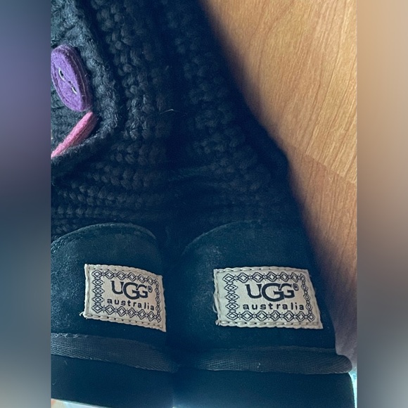 UGG sweater boots kids sz 8 - Picture 5 of 7